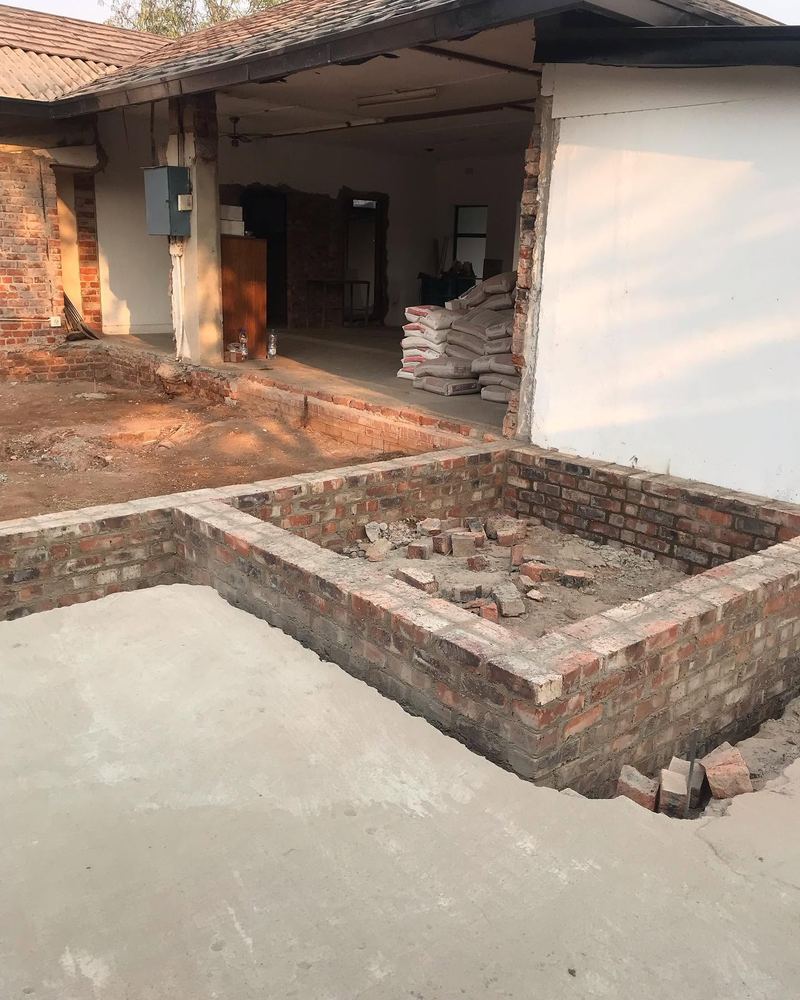 Renovation brickwork