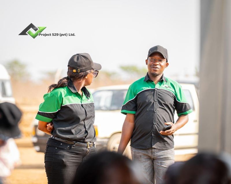 Members of the Project 529 team on show day