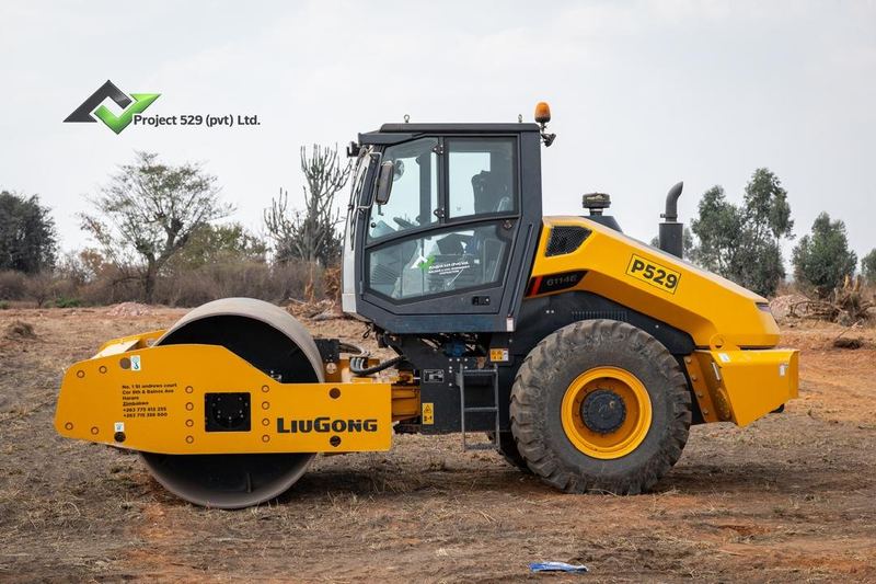 A Project 529 roller on site